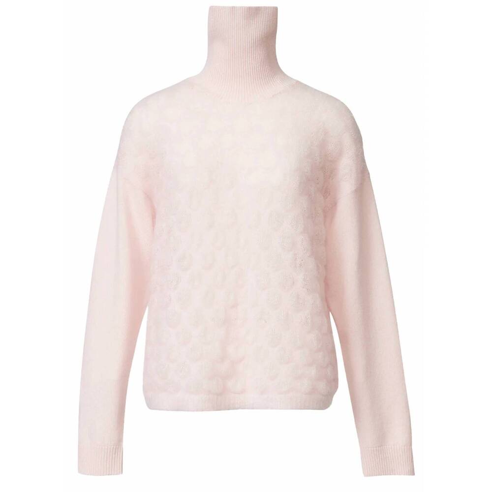 NEW FABIANA FILIPPI women's turtleneck sweater in rosa